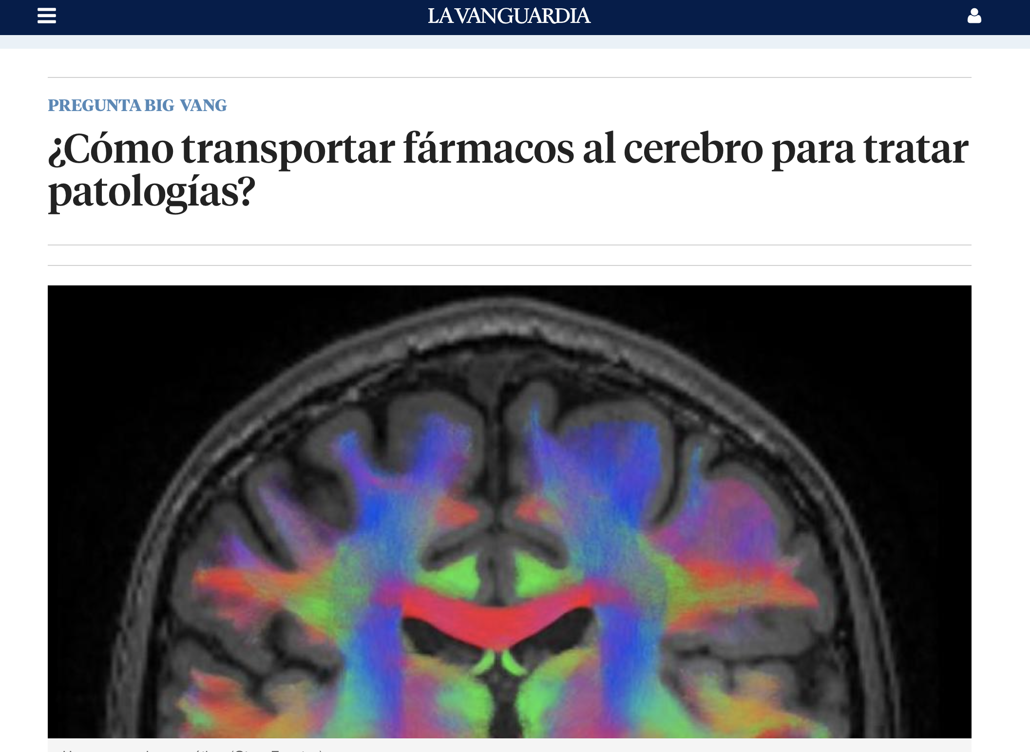 ¿Cómo transportar fármacos al cerebro para tratar patologías?